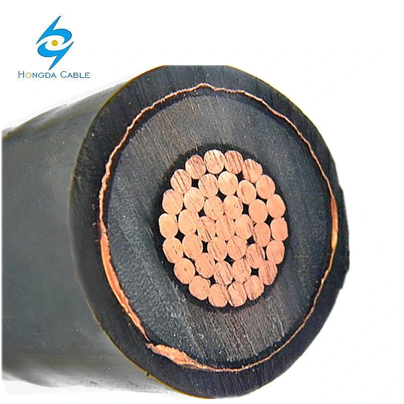 8kv Single Core 30mm2 Copper Shielded XLPE Power Cable