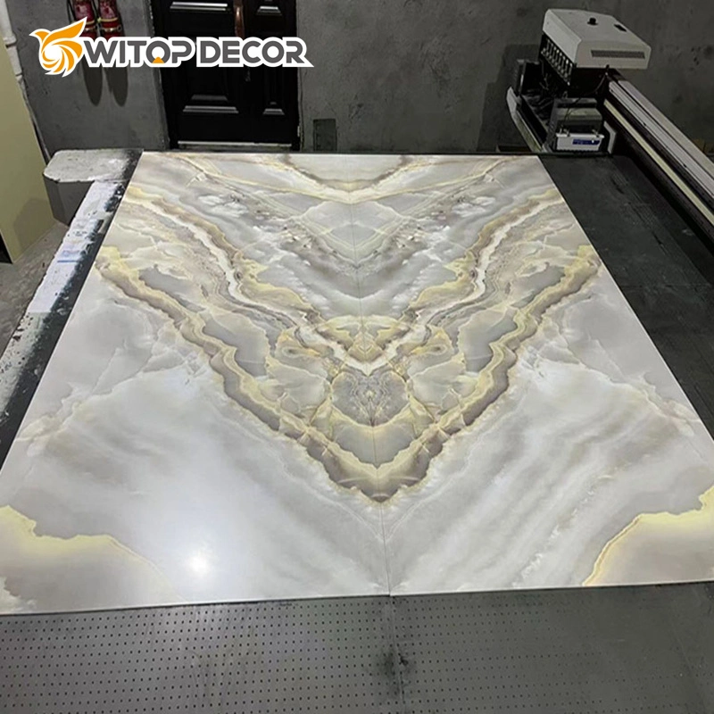 1220*2440*2mm3mm4mm5mm Marble Textured and Wooden Design PVC Sheet