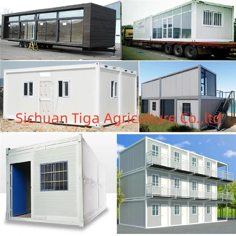 China Design Sandwich Panel Easy Assemble Steel Prefabricated House Office Container Camp