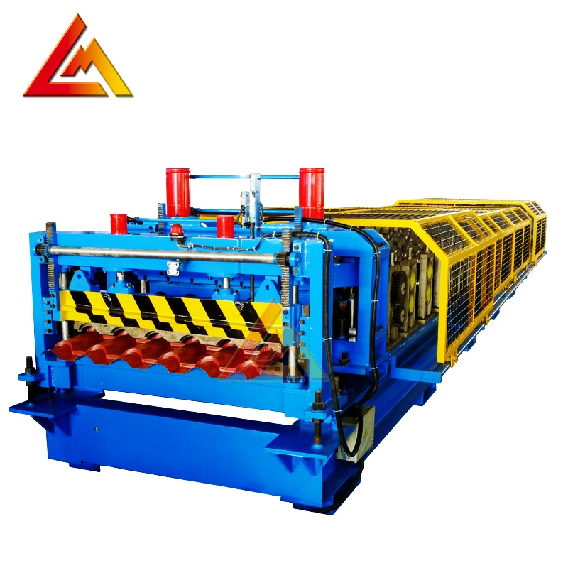 Factory Color Steel Glazed Tile Roll Forming Building Making Construction Machine