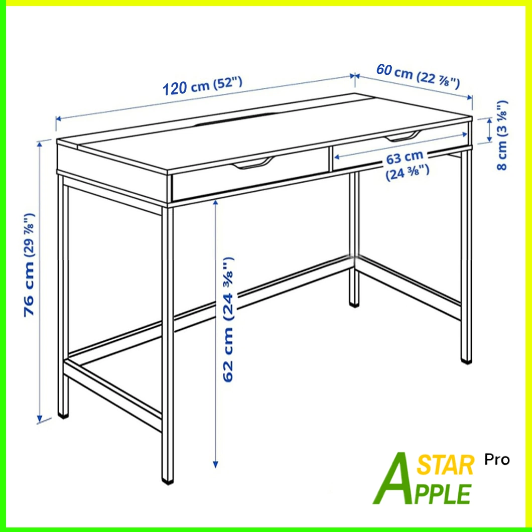 Nuevo producto China mercado Mayorista/Proveedor Metal Mesa Ejecutiva Moda moderna Oficina de Computadoras Mobiliario de Casa Escritorio