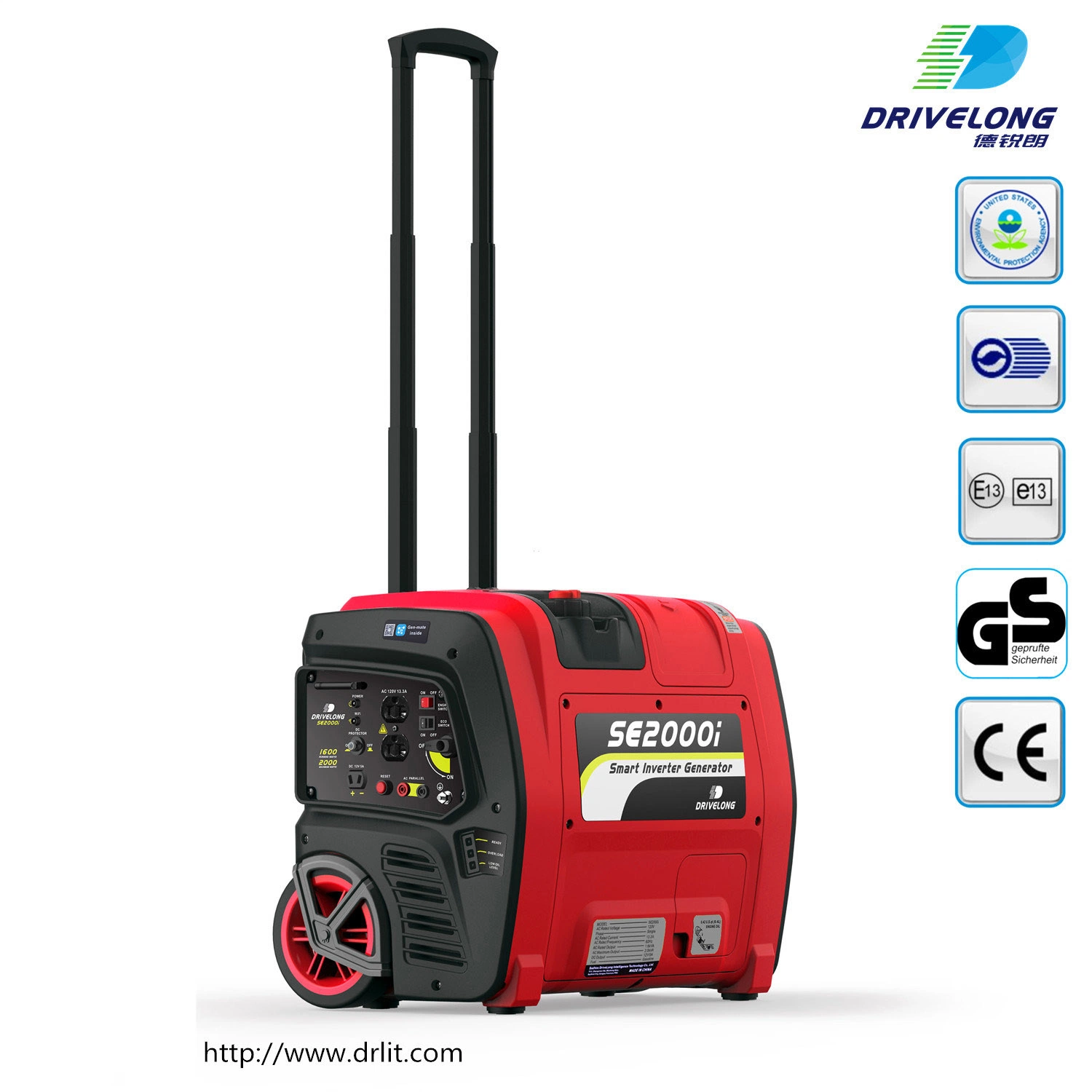 New Arrival 2022 The Most Portable Silent Inverter Gasoline Generator (SE2000iE)