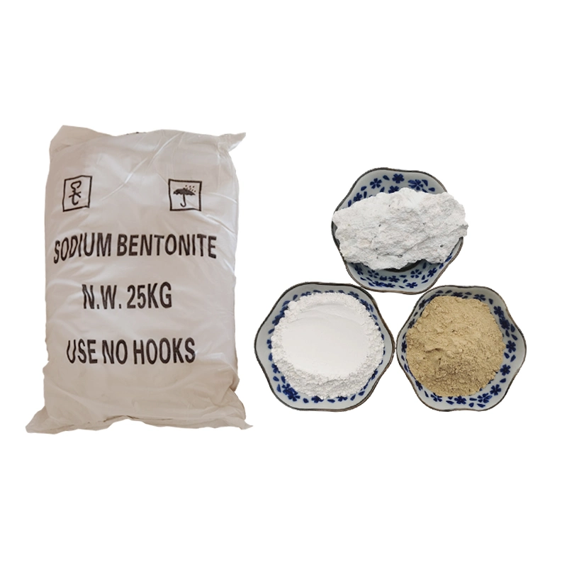 Hot Sale du calcium/de la bentonite sodique de l'argile de la poudre de grade d'alimentation