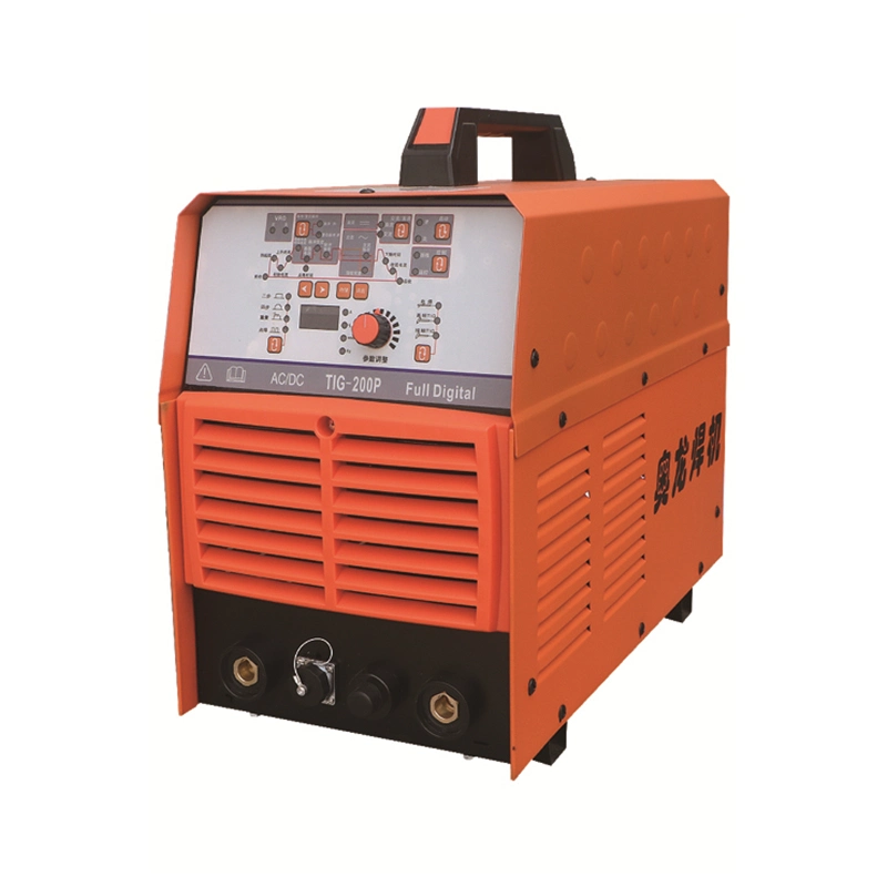 High-Frequency IGBT Inverter Digital AC/DC Pulse TIG Welder with Welding Torch