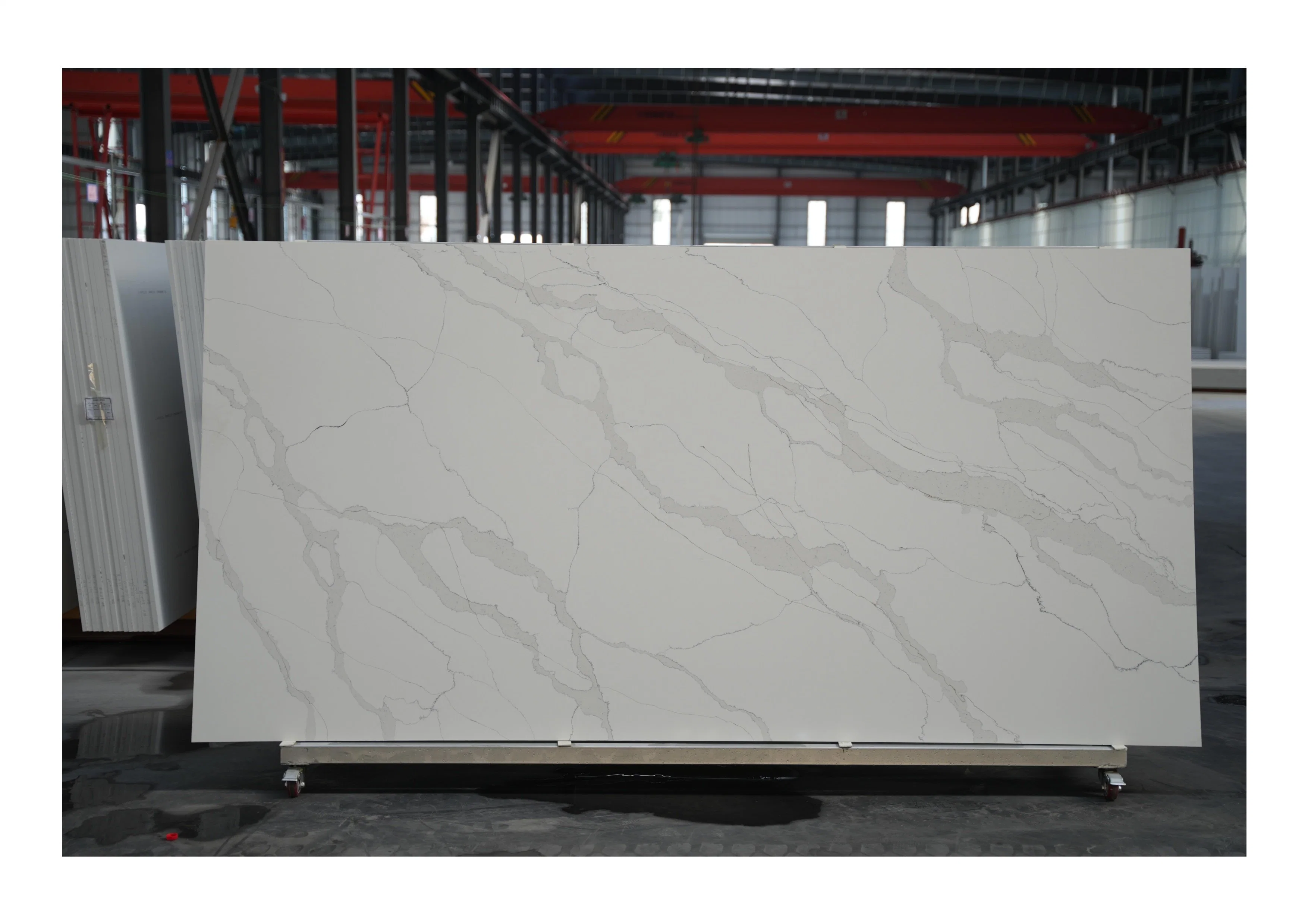 Pollution-Free Solid Surface Artificial Quartz Stone for Bathroom Countertop