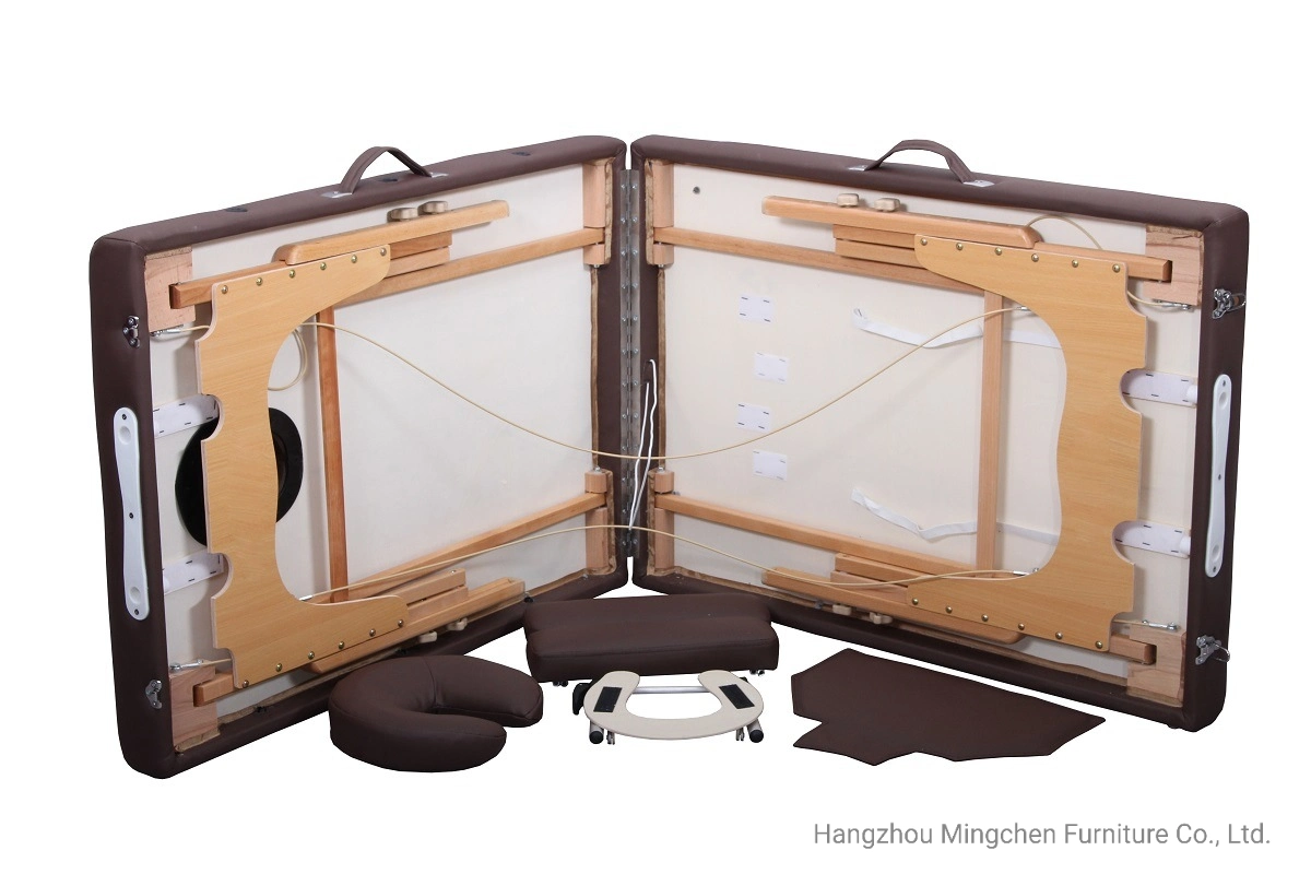 Inexpensive Wood Frame SPA Beauty Folding Massage Table