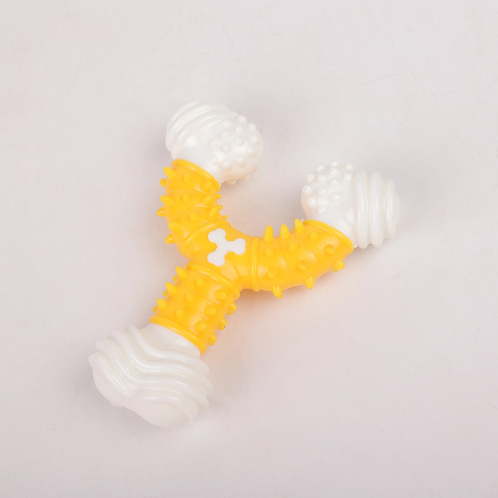 Новая ТПР Тренинг Чью Молар зубная чистящая палочка собака игрушка Расходные материалы для ПЭТ