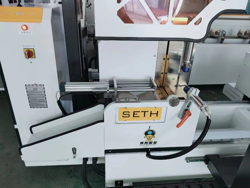 Máquina de processamento de alumínio Máquina de janelas cabeça dupla CNC Precision Mitre Serra