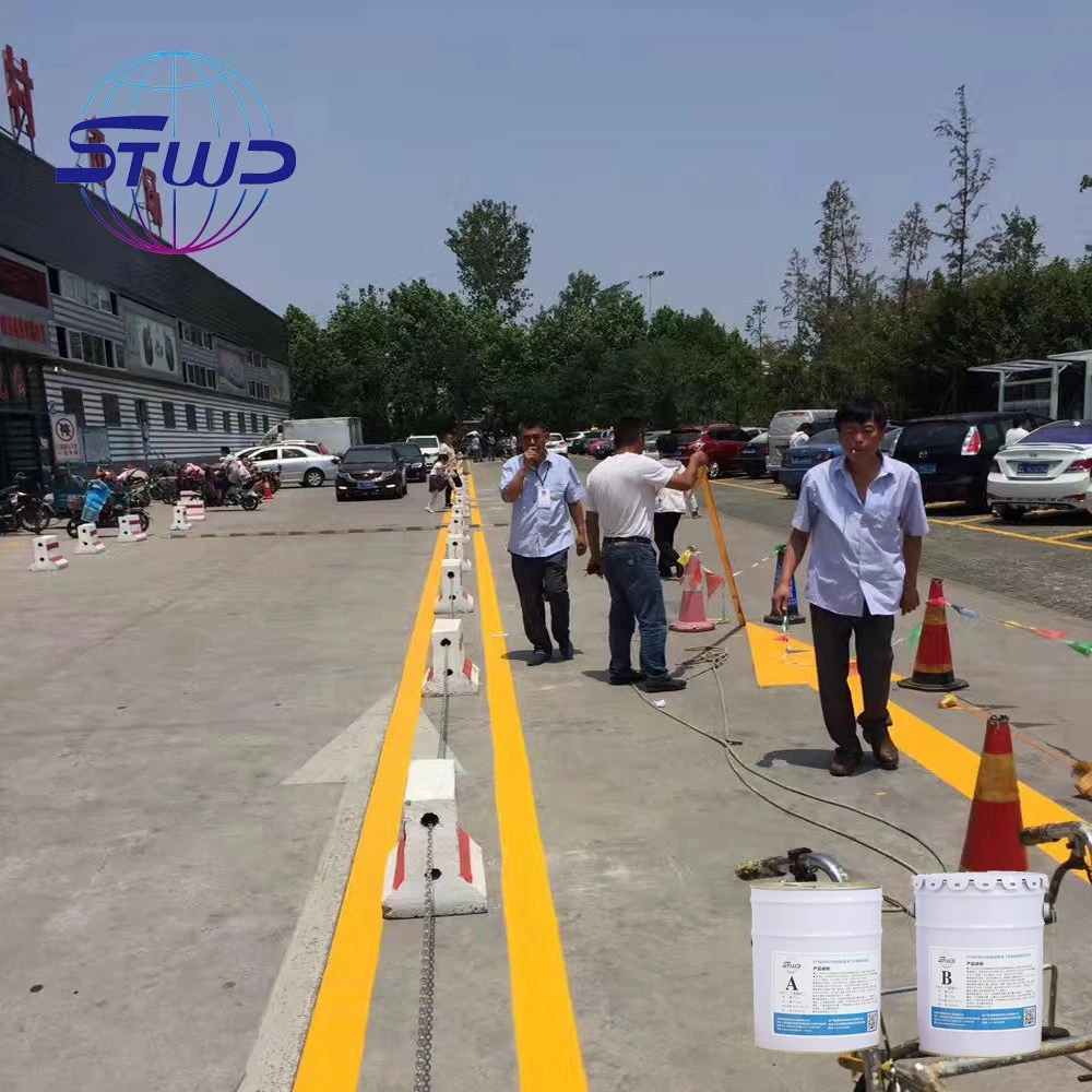 Two Component Polyaspartic Polyurea Topcoat for Road Marking Paint