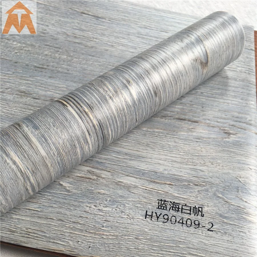 Huichang Holz Korn Wickeln PVC-Folie für dekorative Innenverkleidung Sockelleiste