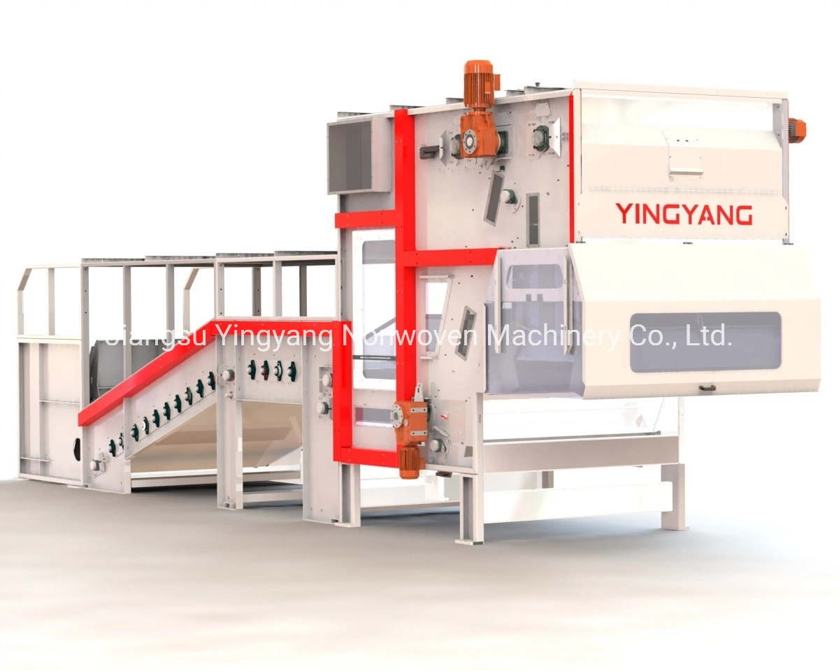 Automatic CE Approved Textile Bale Opener with Weighing Hopper Machine with Low Price