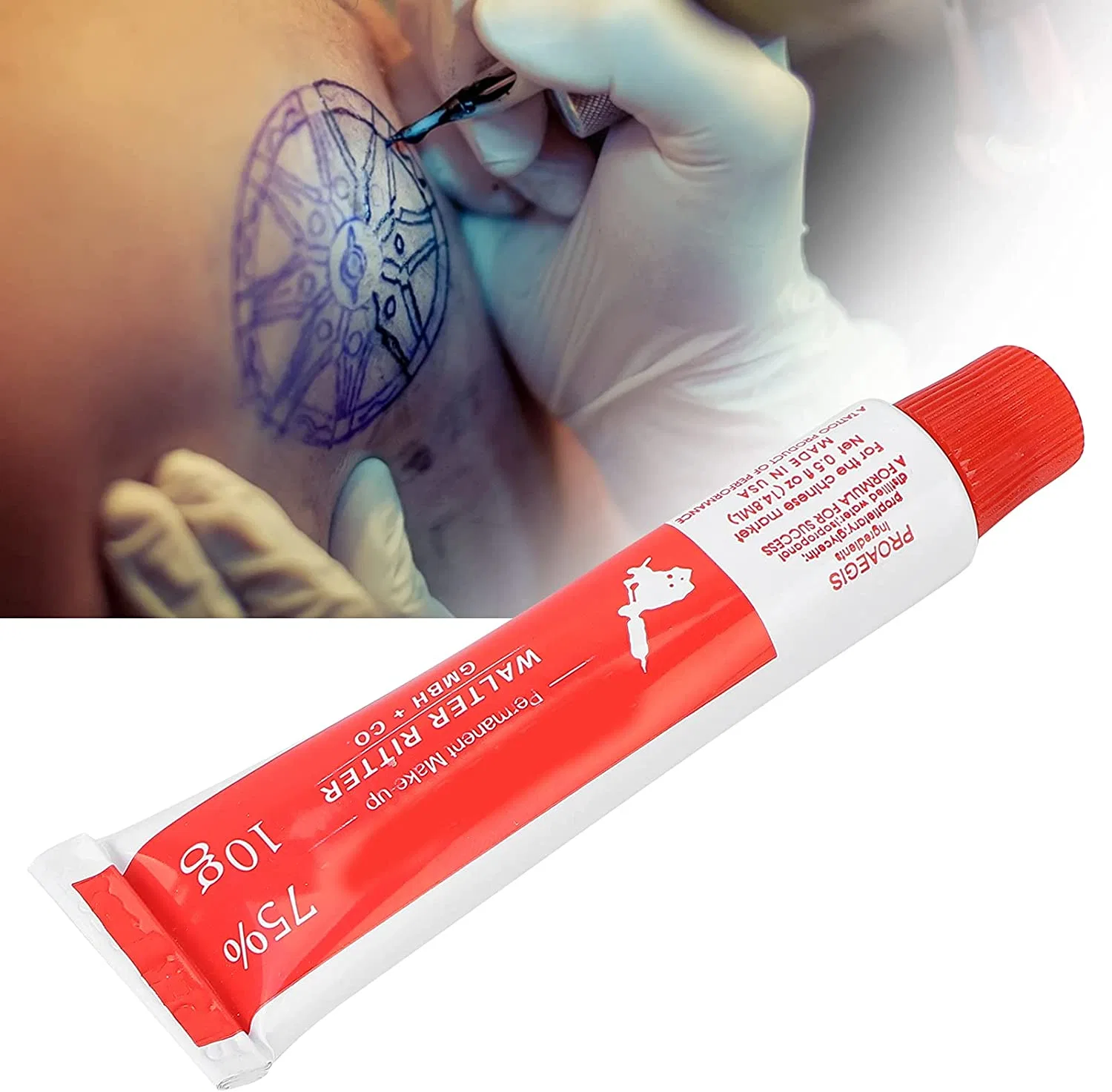 Tktx Strong Tattoo Numbing Cream Painless Tattooing 75% Anesthetic Microblading Supply