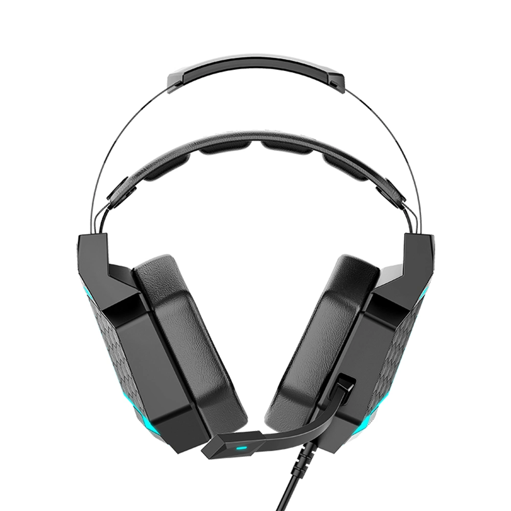 Hochwertiges USB-Headset kabelgebundene Kopfhörer Surround Sound Gaming Stirnband Kopfhörer