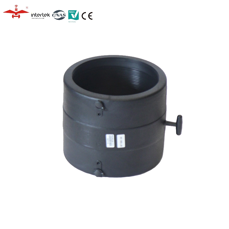 Electrofusion HDPE PE Pipe Fitting Electrofusion Coupling for PE100 Pn16 Pn10