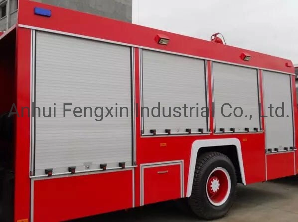 High Speed Industrial Aluminium Roll up Door Aluminium Rolling Shutter Door for Fire Fighting Truck