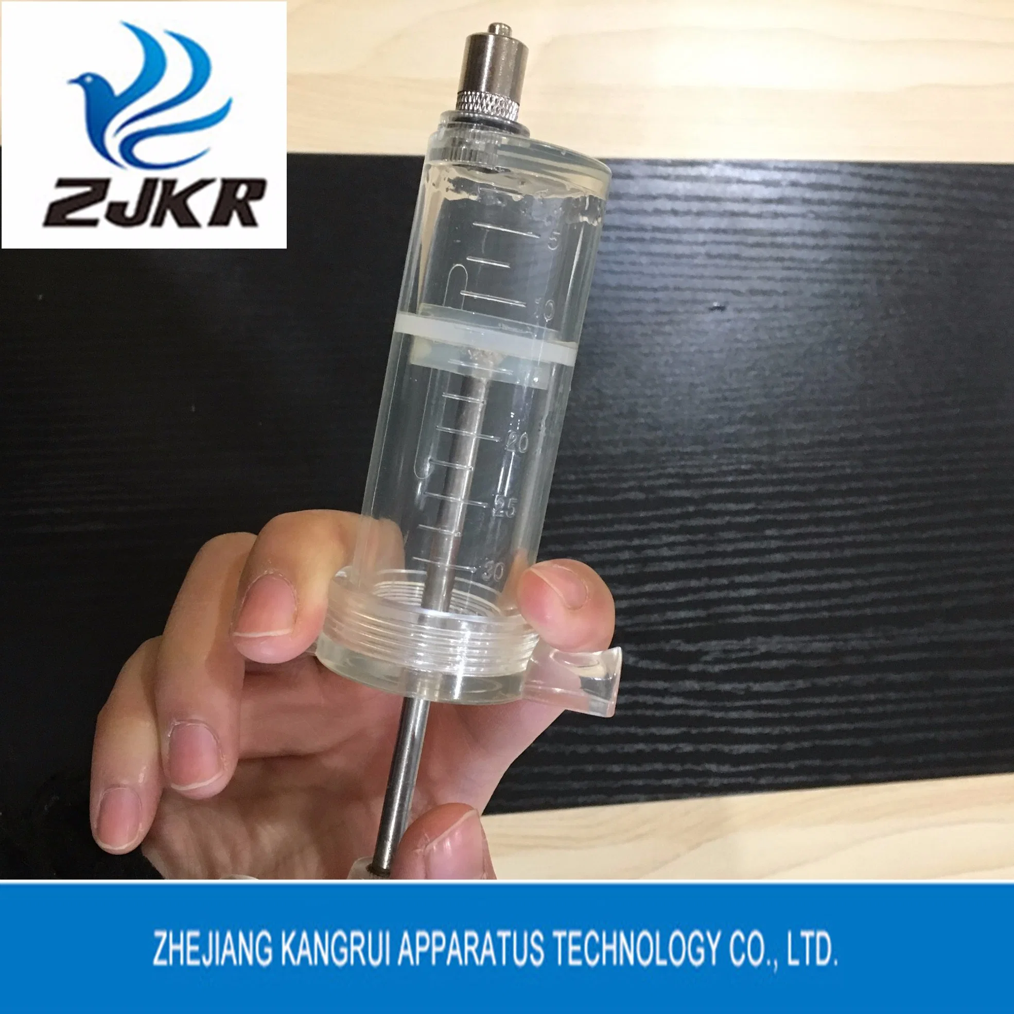 Large Animal Plastic Steel Syringe Medical Injection