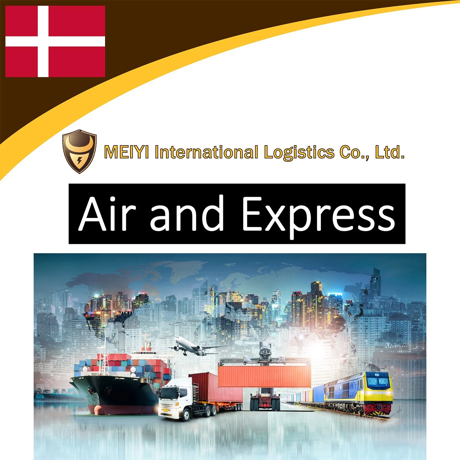 shipping service forwarder shipping to Denmark international express air freight shipping agent logistics freight freight forwarder