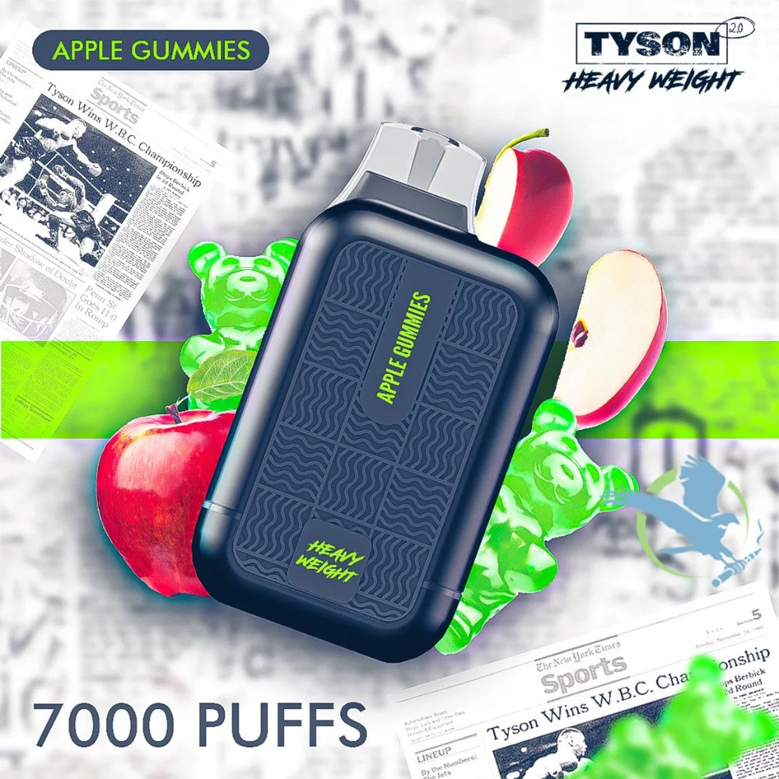 Multiple Flavours Choice Tyson 2,0 Neueste Fabrik Preis Schwergewicht 7000 Puffs 15ml Einweg-Vape Wholesale I Vape