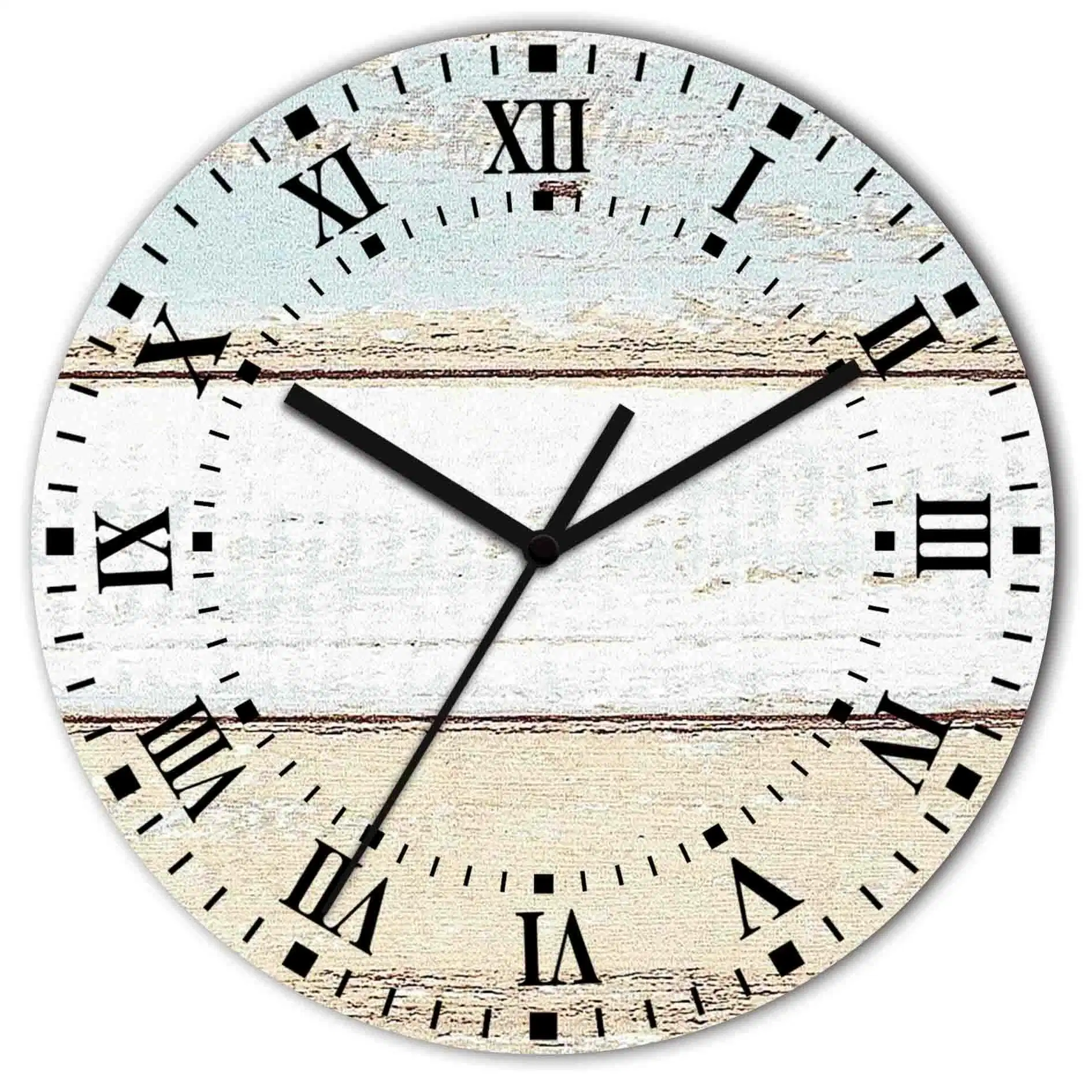 Relógio de parede de sublimação por grosso de 16 polegadas - mola de papel Orologio Horloge Murale Madeira MDF para Home decoração promoção Gift