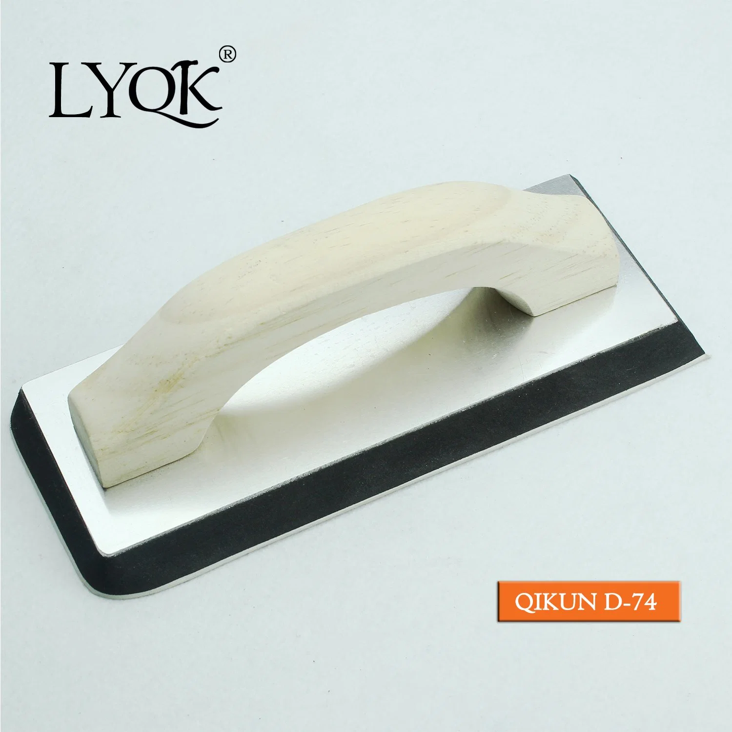 D-73 Construction Decoration Paint Hardware Hand Tools Plastic Handle Board Rubber EVA Bottom Rubber Float Trowel