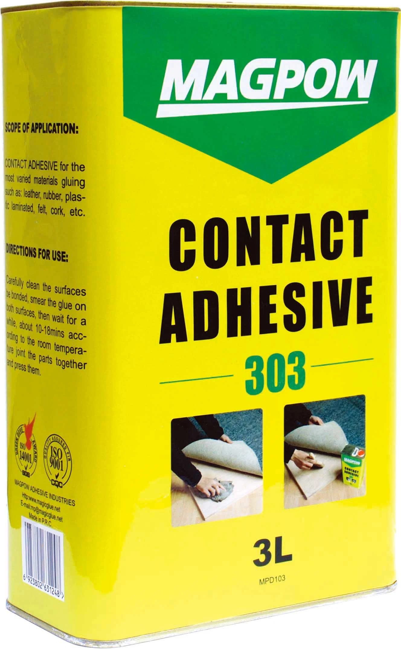 Sbs Spray Glue Good Resilience Light Smell Odorless and Fast Active and Transparent