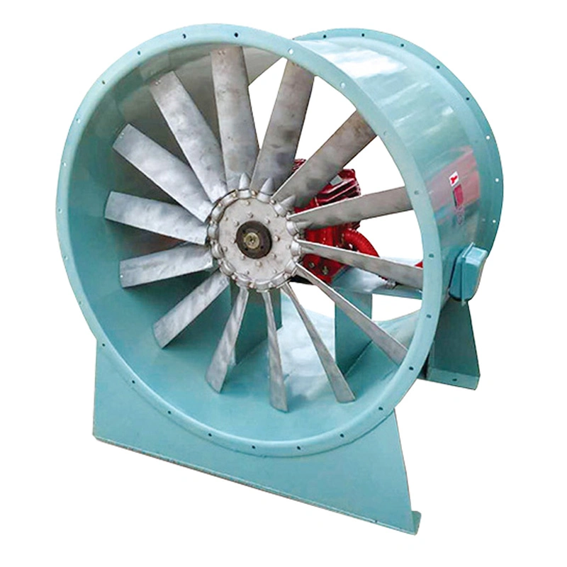 Ventilador de conduta axial de escape industrial de metal, montado na parede, ventilador Ventoinha