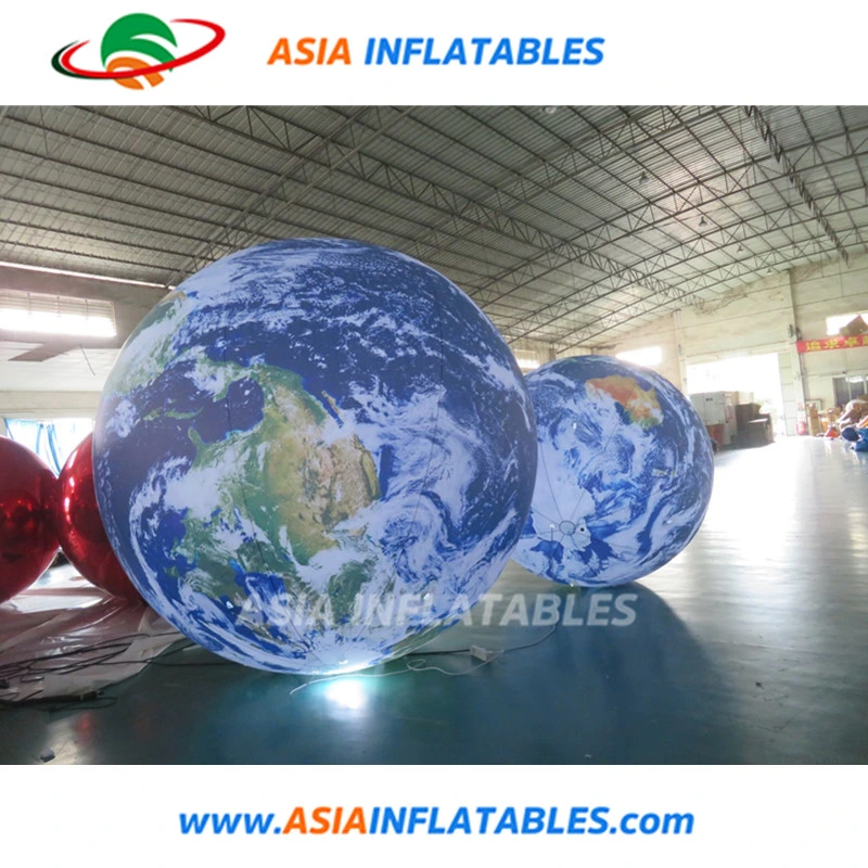 Giant Lighting Inflatable Earth Balloon Nine Planet Balloons