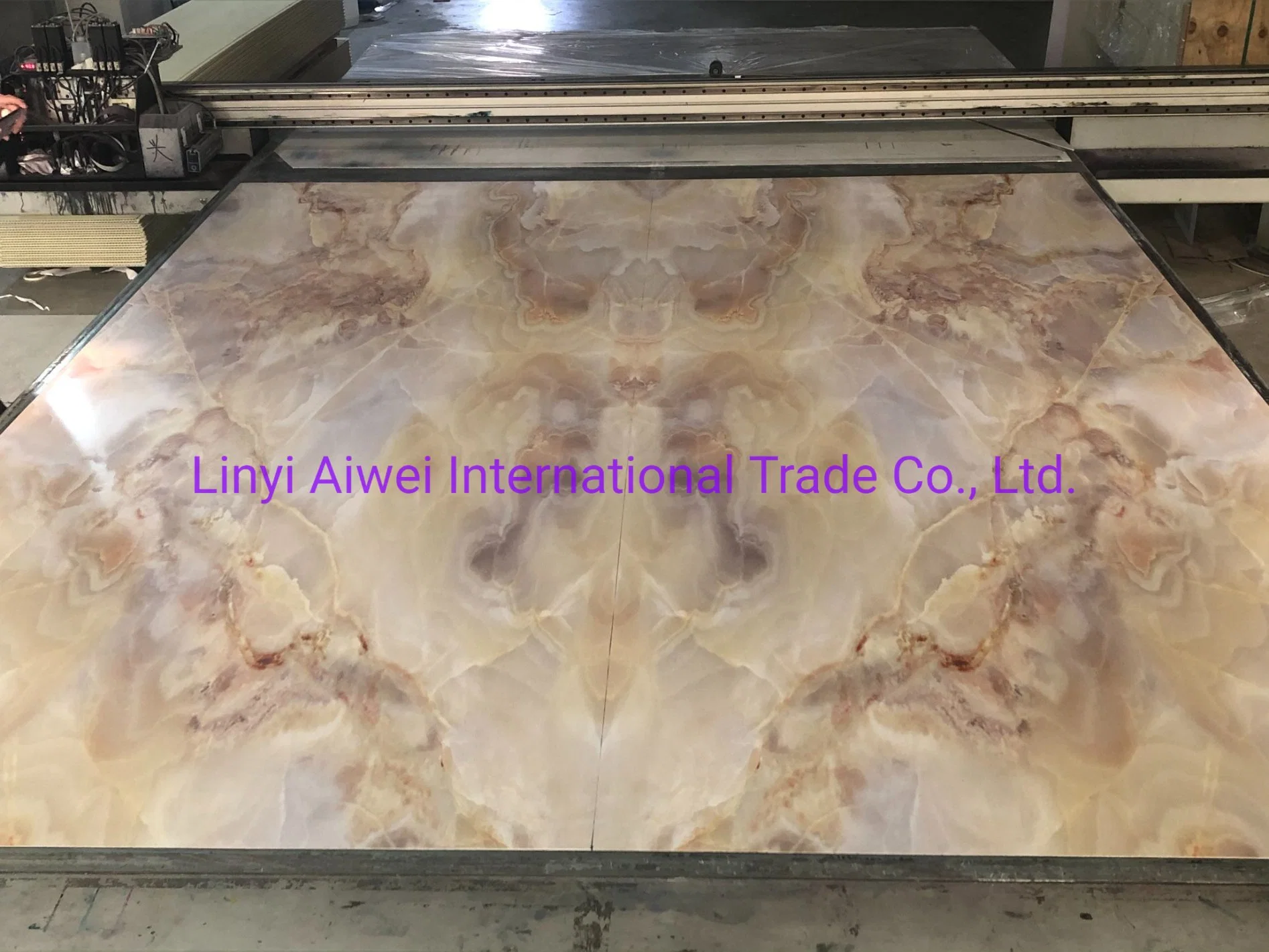 3mm Decoration Waterproof PVC Marble Solid Sheet for Sale