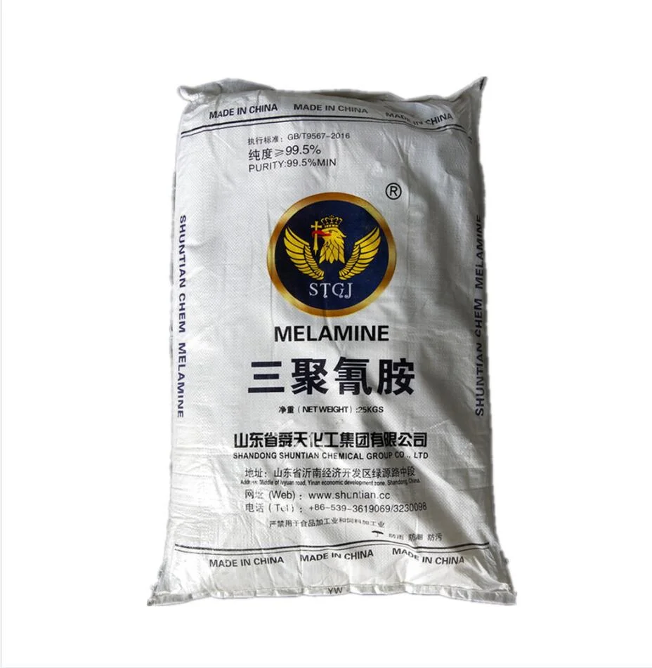 99.8 Melamine Raw Material Chemicals Powder CAS 108-78-1