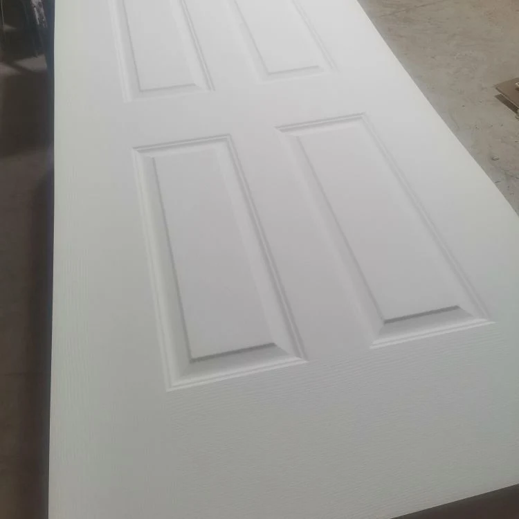 Comaccord 4 Panels Moulded Interior Doors White Color HDF Skin Door