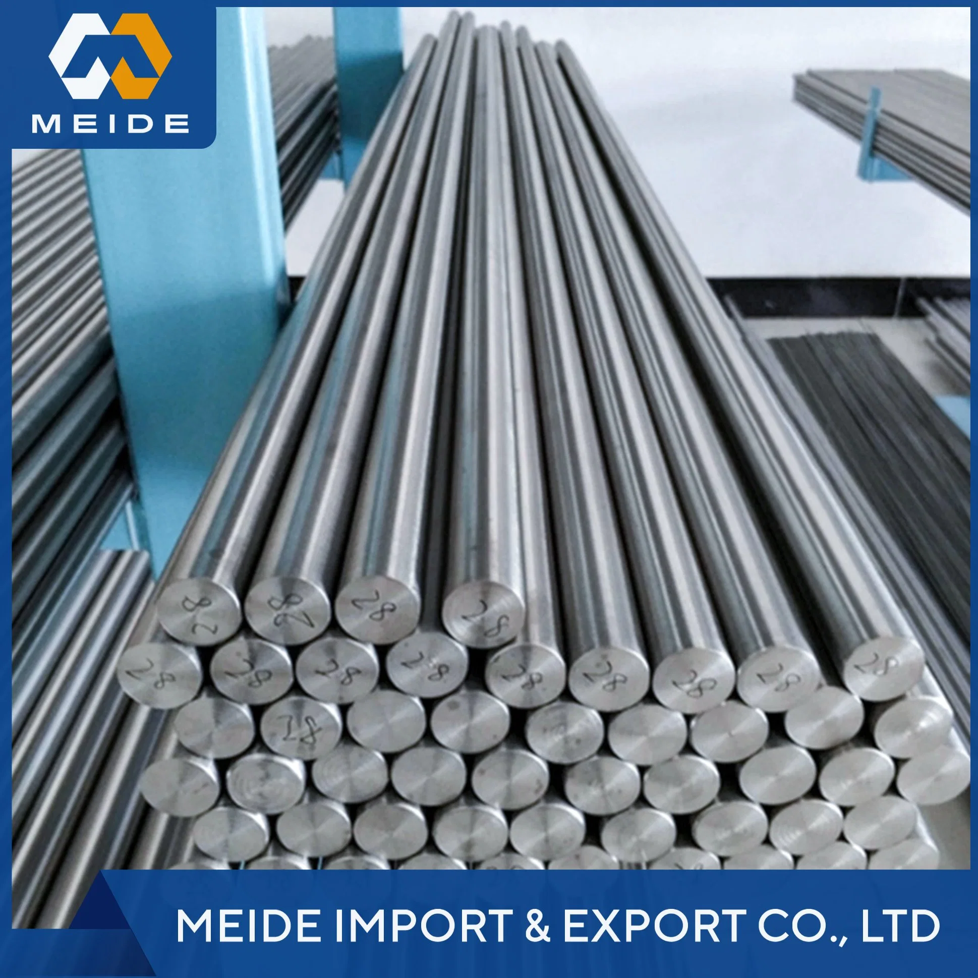 Annealed Titanium Rod ASTM B348 B338 Gr1 Gr2 Gr7 High Purity Seamless Titanium Bar for Medical and Aerospace Purposes