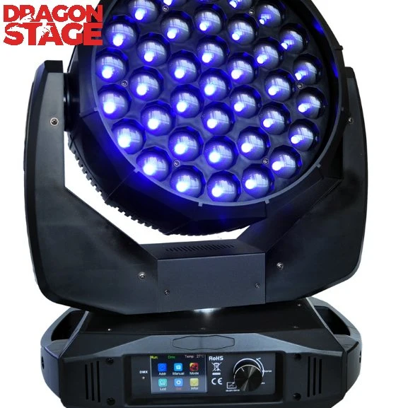 Dragonstage 37*15W Wash Lighting Equipment Moving Head LED