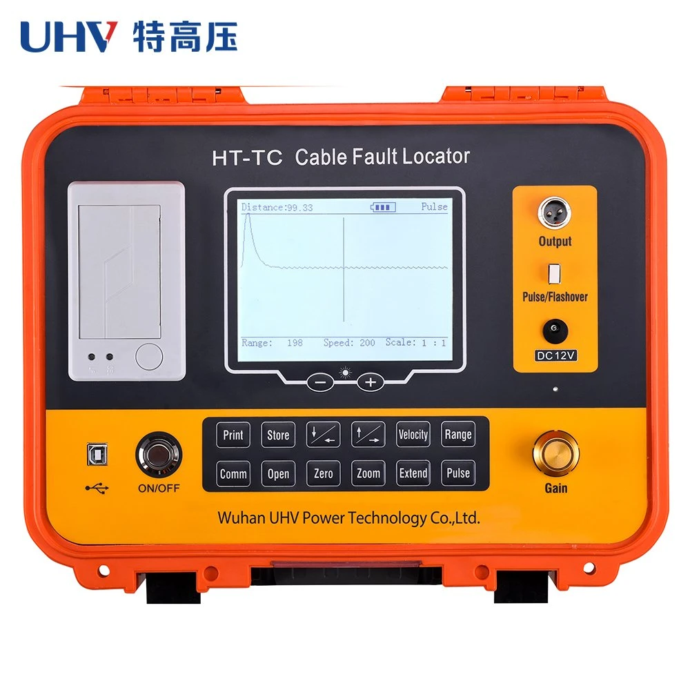 Ht-Tc Portable Underground Cable Fault Locator Electronic Fault Detect Equipment / Tdr Cable Tester