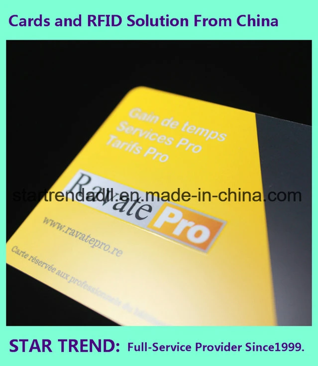 Four Color Printing with UV Standard Card for Business