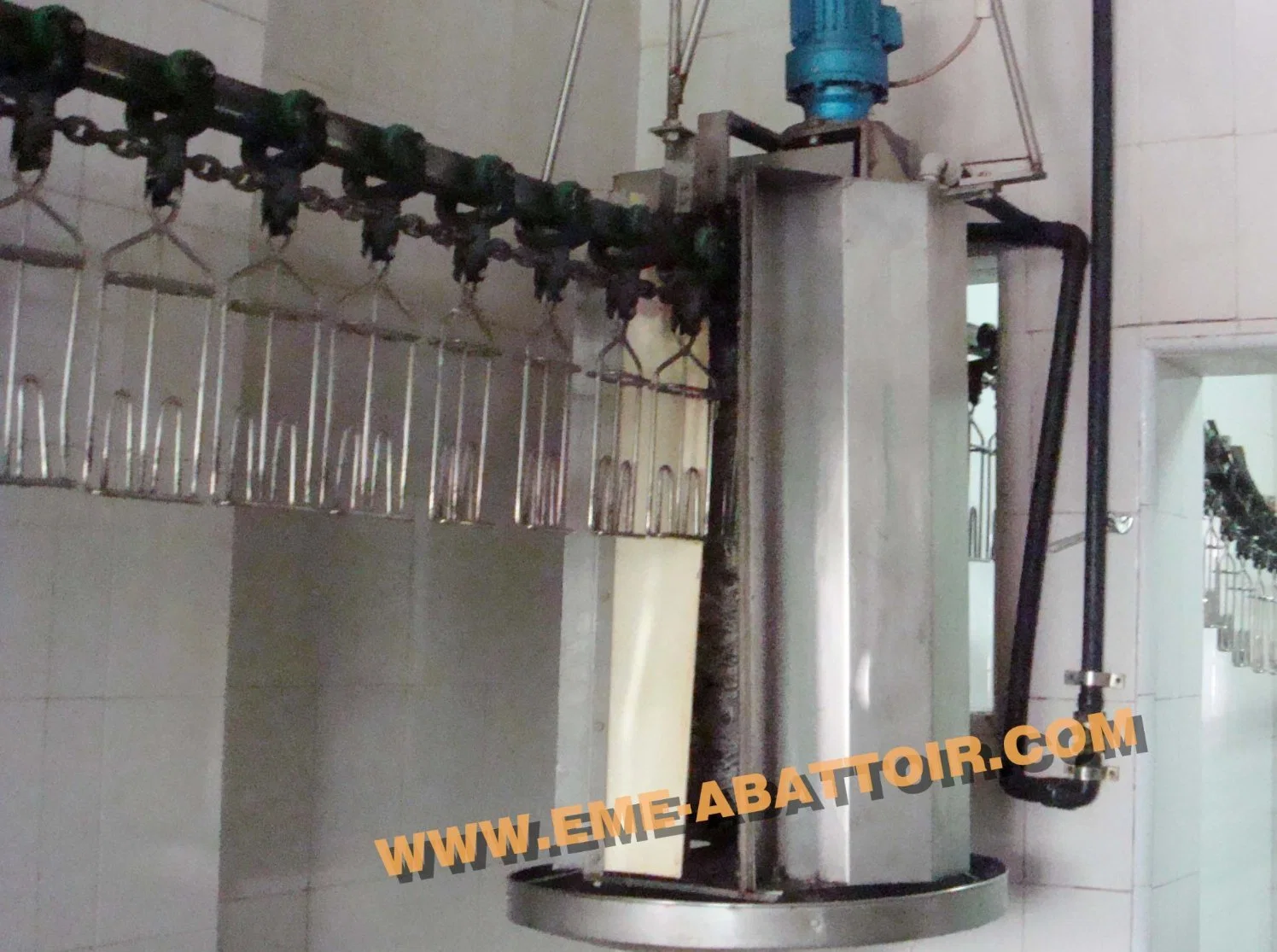 High Efficiency Hooks Cleaning Device Automatic Chicken Slaughtering Machine