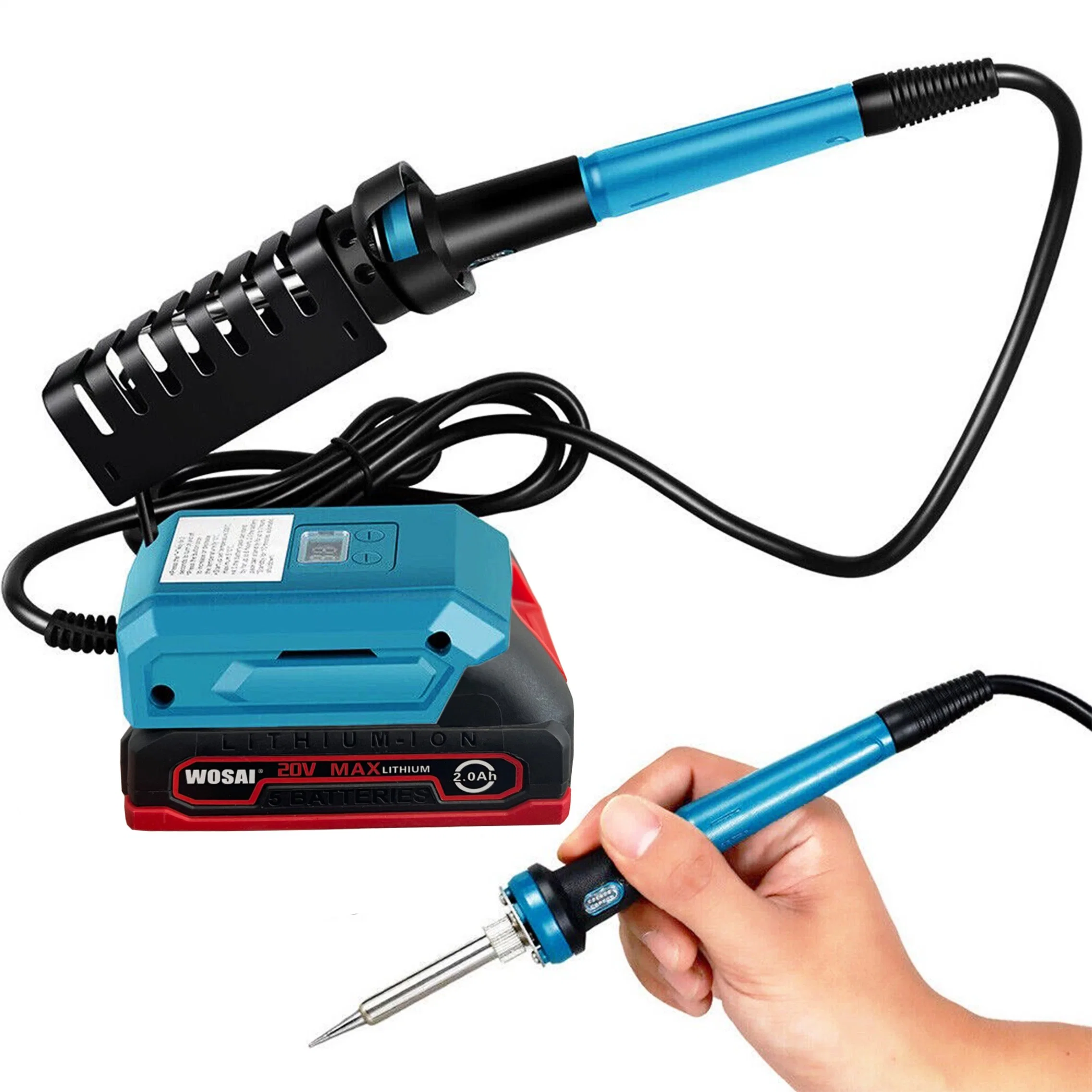 Wosai Precision Technology Production 60W Soldering Station Hot Electric Solder Iron Gun