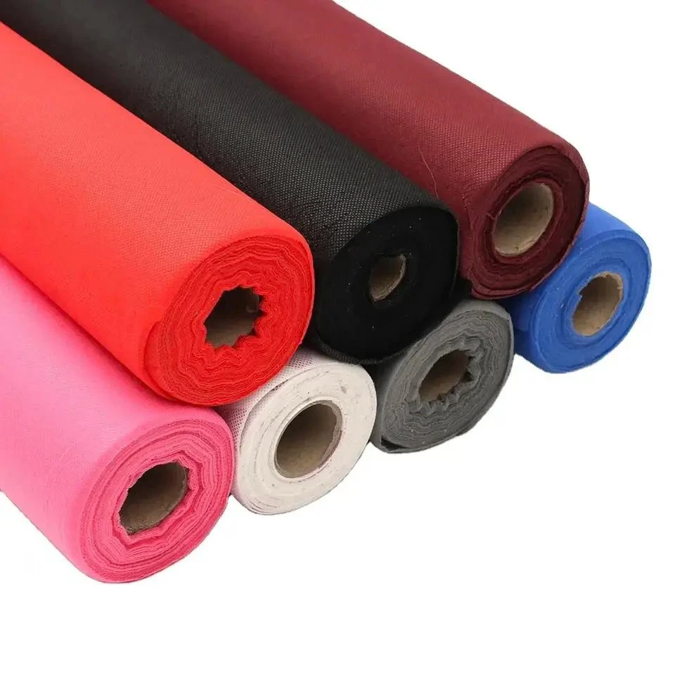 Разные цвета высококачественный Китай Оптовая торговля менее 30 г 200 г 15 г. 100% полипропиленовый нетканый материал текстильная