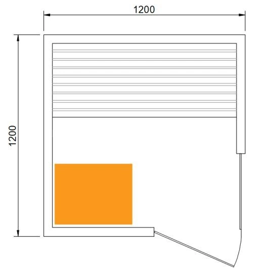 Fabricante de Sauna a Vapor Tradicional de Madeira para Uso Interno.