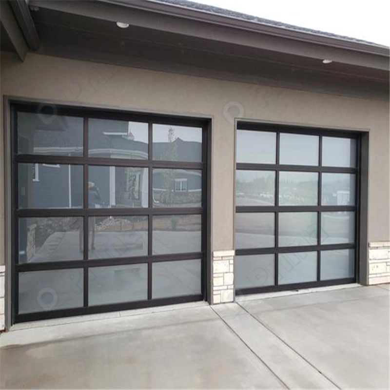 Automatic Garage Goors Rolling Glass Shutter Aluminium Garage Door