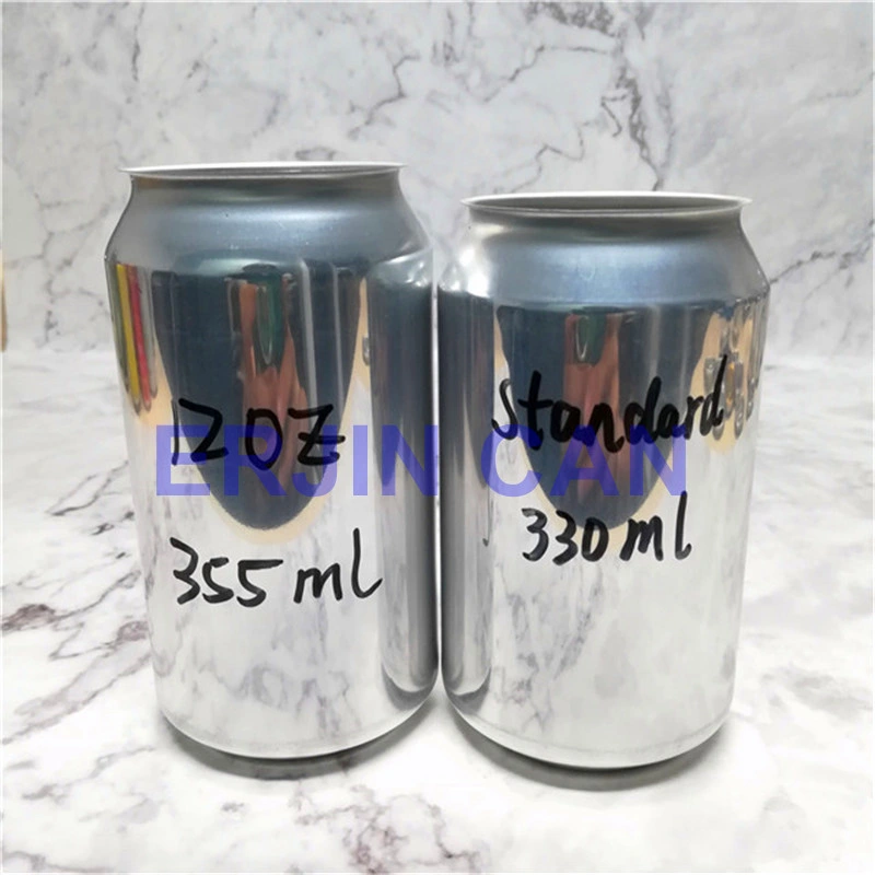 El sabor de agua de 12oz 355ml lata de aluminio