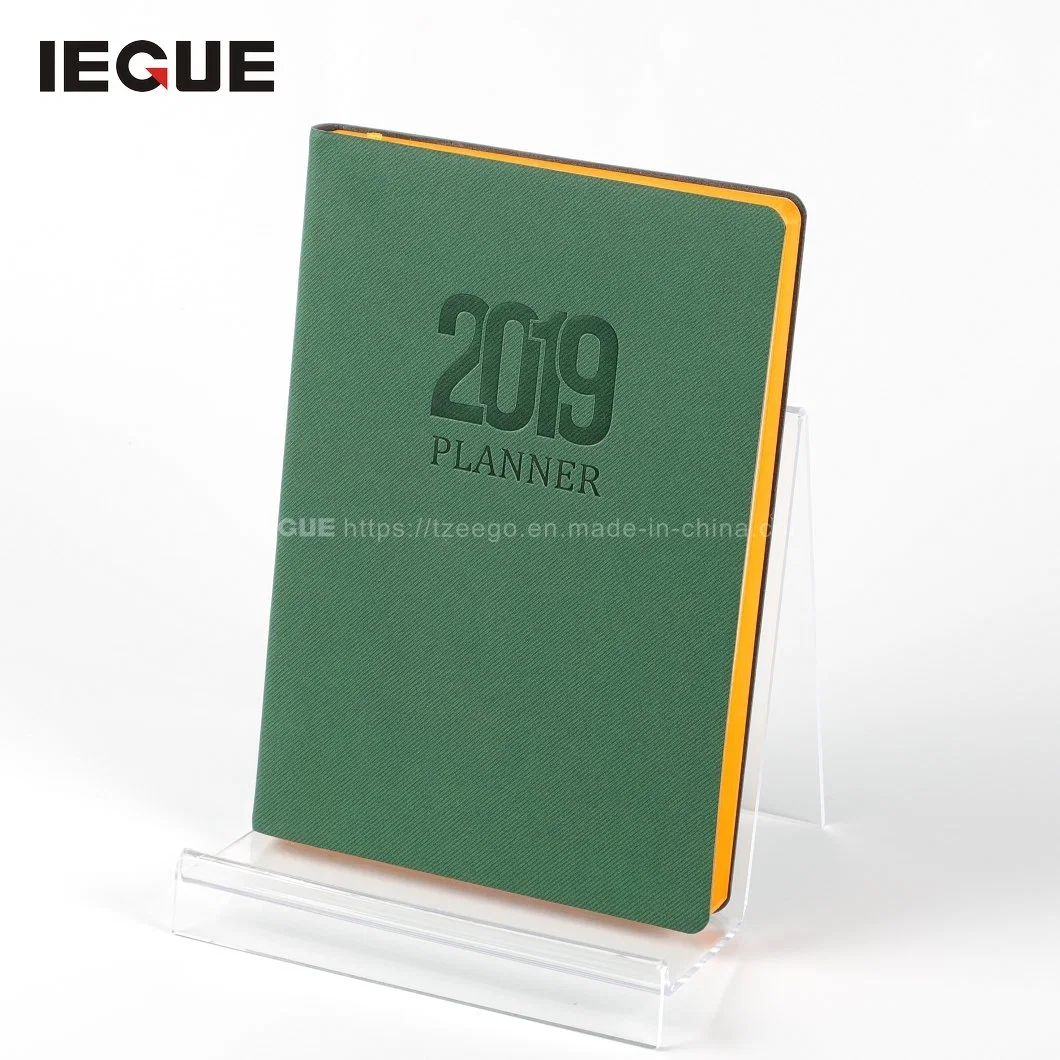 2021 Promotional Corporate Soft Cover Recycle Pocket Calendar for Office with Logo Quotes