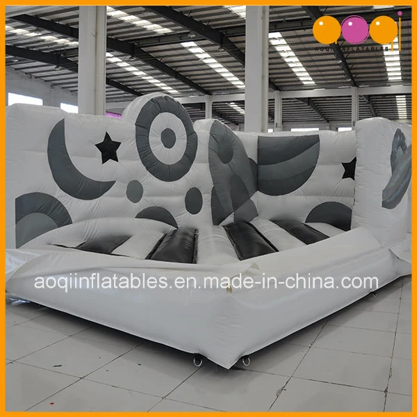 Novel Design Black and White Inflatable Planet Bouncer for Sale (AQ02397)