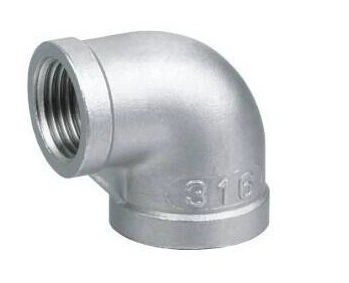 90 Degree Reducing Elbow Stainless Steel Elbow Thread Joint Pipe Fittings