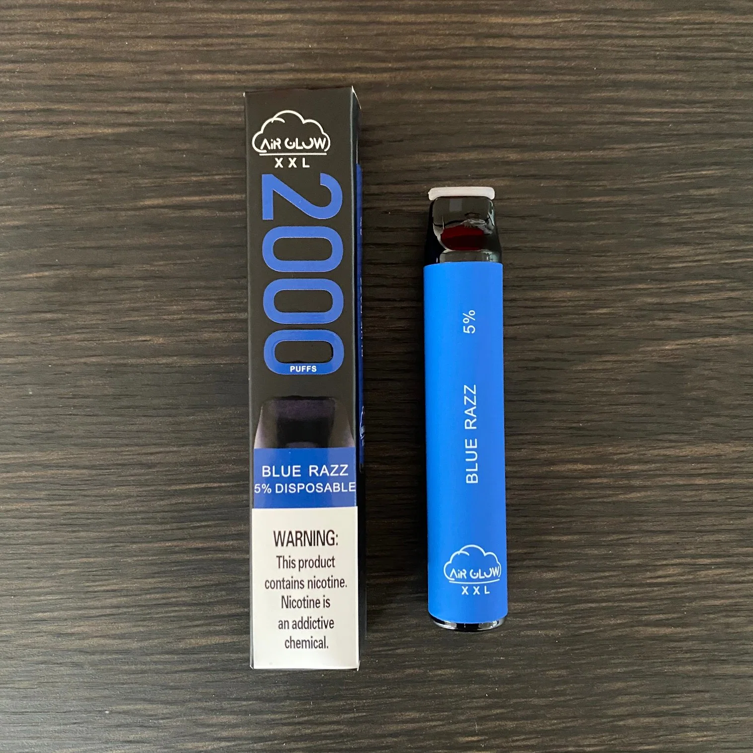 2000 Puffs Air Glow XXL VAPE Pen 6,5ml desechable seca Vaporizador de hierbas