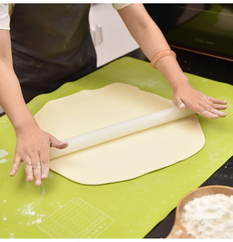 Dough Rolling Mat with Measurements Silicone Baking Mat Kneading Mat Baking Tool Esg14410