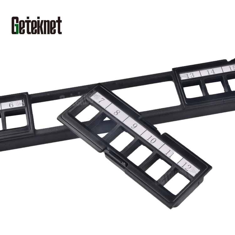 Gcabling High quality/High cost performance Unloaded Patch Panel for Cat5e/CAT6/CAT6A