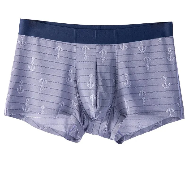 Mens Underwear Boxer mémoires coton stretch Custom Designs Logo Inseam hommes de 5 pouces sous-vêtements Sous-vêtements pour hommes de plus la taille