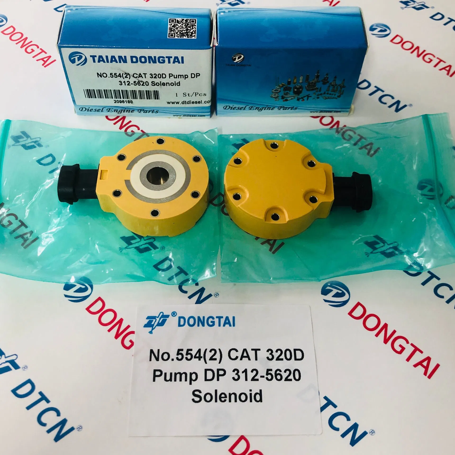 No. 554 (2) Catt 320d Pump Dp 312-5620 Solenoid