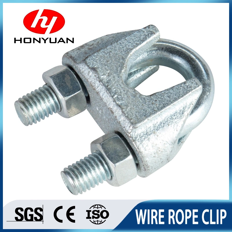 La norme DIN en acier inoxydable 741 Wire Rope Clip