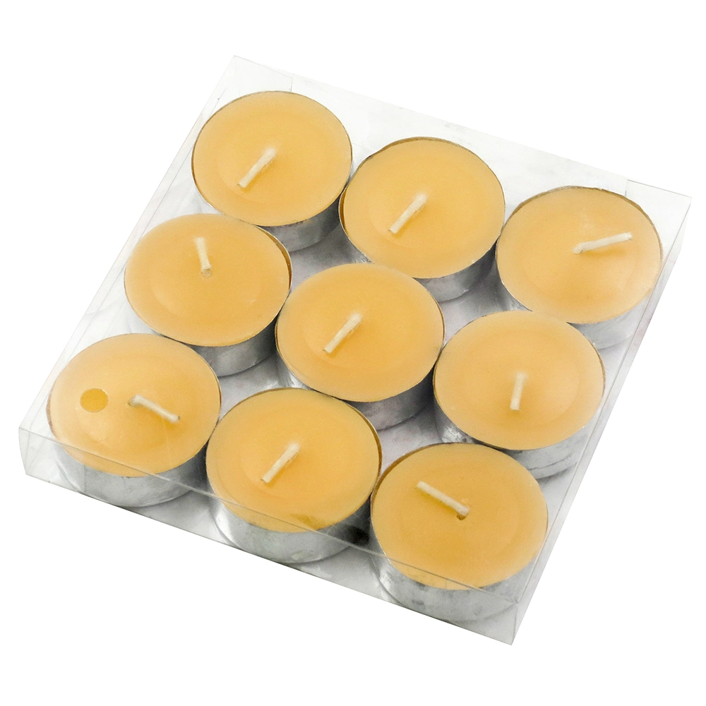 Decorative White and Color Paraffin Wax Candle Tea Light